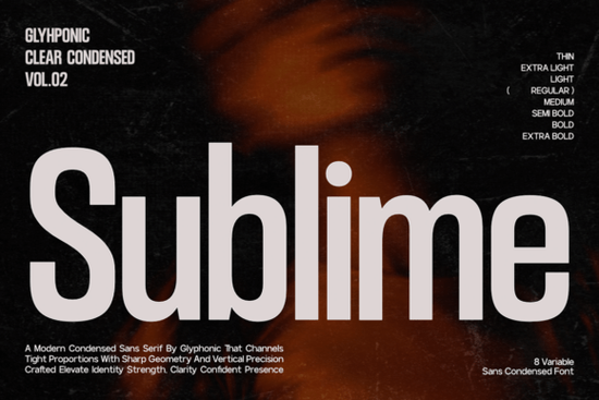 Sublime Font
